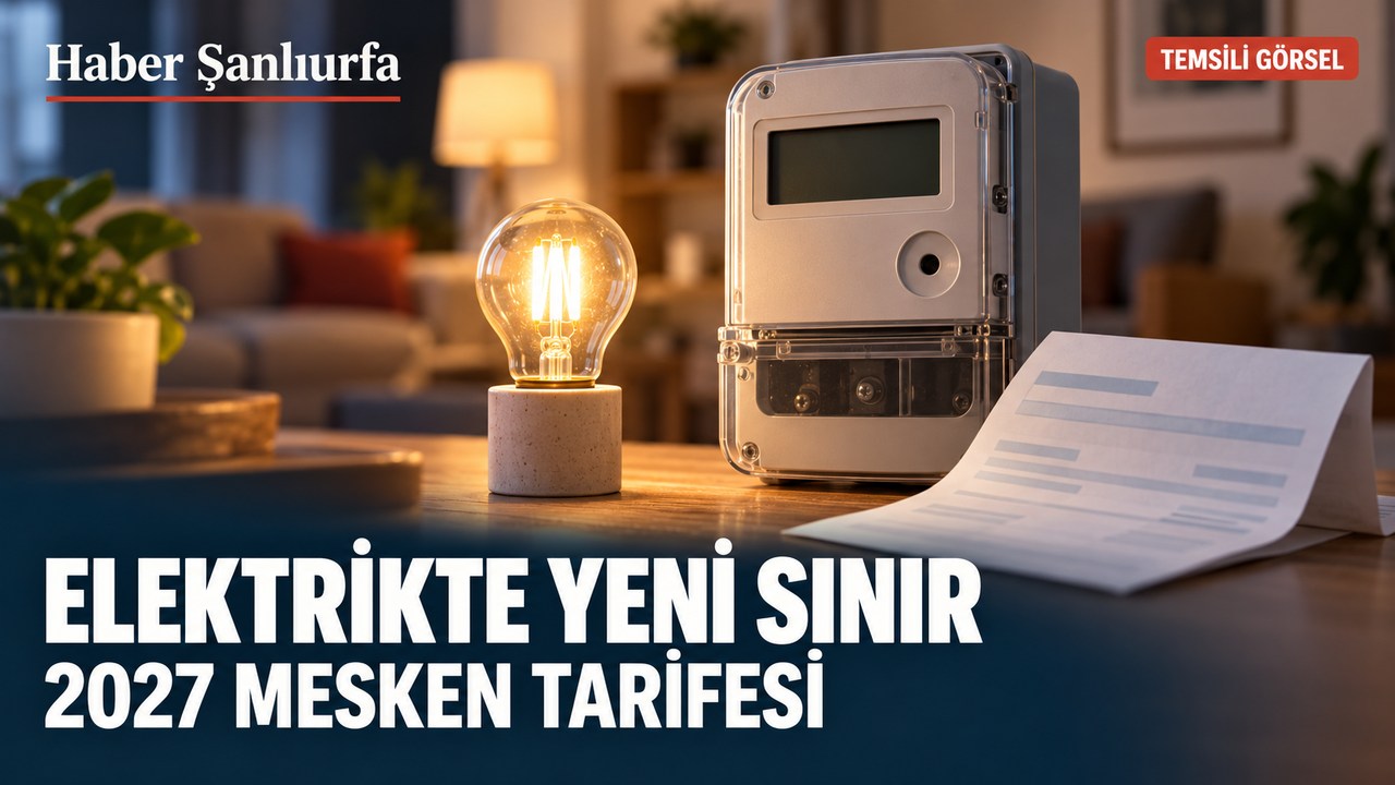 Elektrik tüketim limiti haberine ait sayaç, ampul ve fatura içeren temsili görsel.